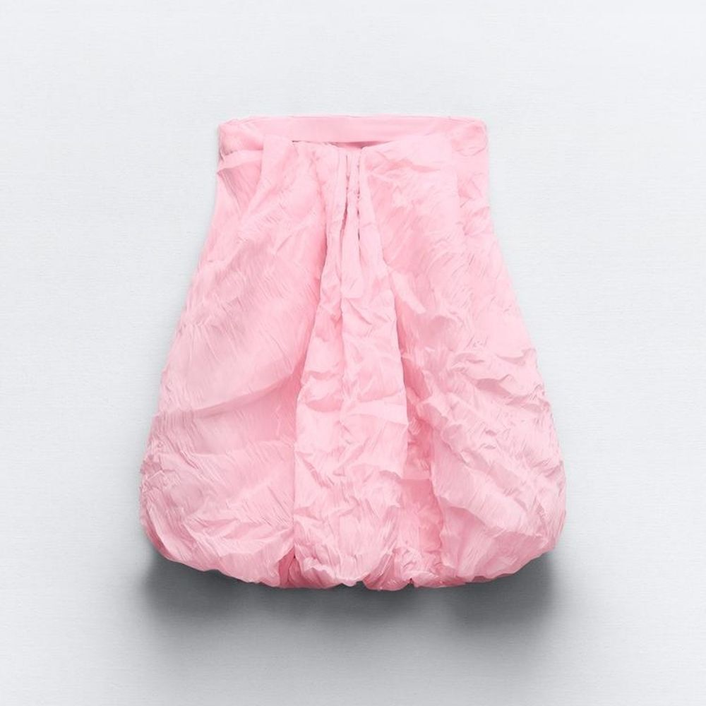 ZARA ORGANZA BALLOON DRESS - Picture 6 of 14